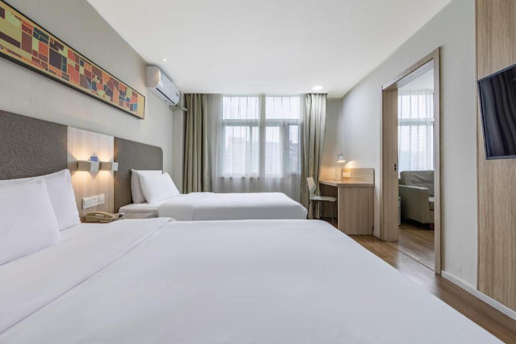 Hanting Hotel Shanghai Songjiang Exteriör bild
