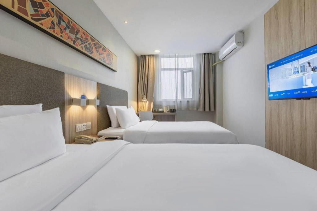 Hanting Hotel Shanghai Songjiang Exteriör bild